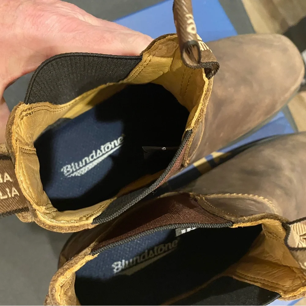 Blundstone Brown Chukka Chelsea Boots - Picture 7 of 7